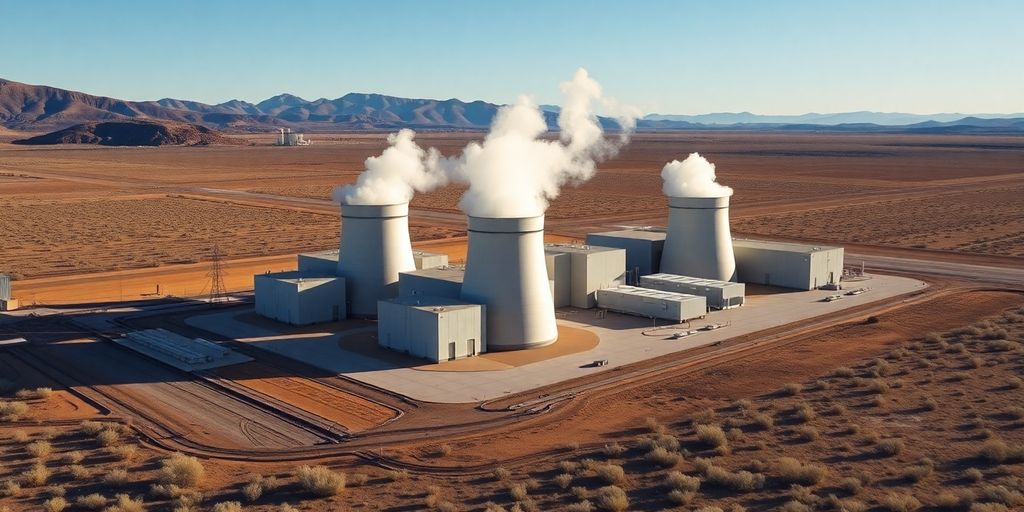 Small modular nuclear reactors at Comanche plant in Colorado foothills
