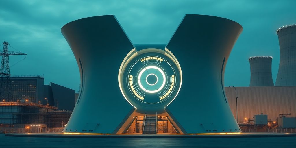 Bill Gates' advanced nuclear reactor design.