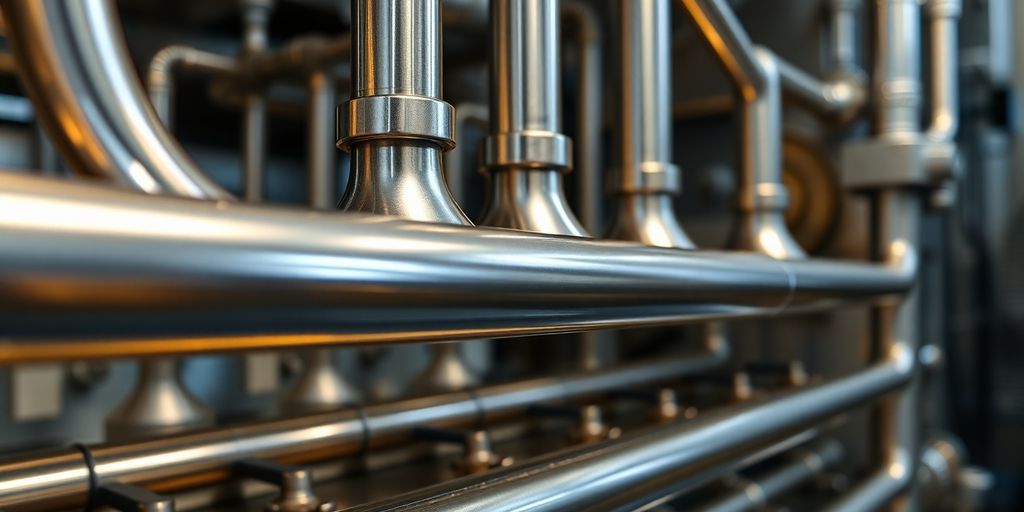 MARVEL microreactor's coolant tubes undergoing testing.