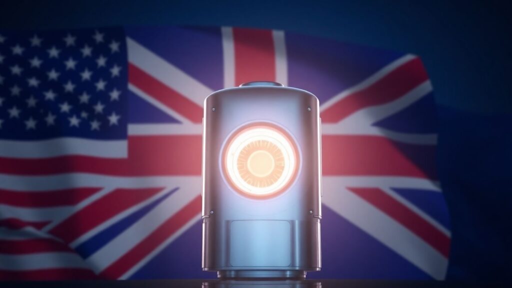 US and UK nuclear reactor collaboration