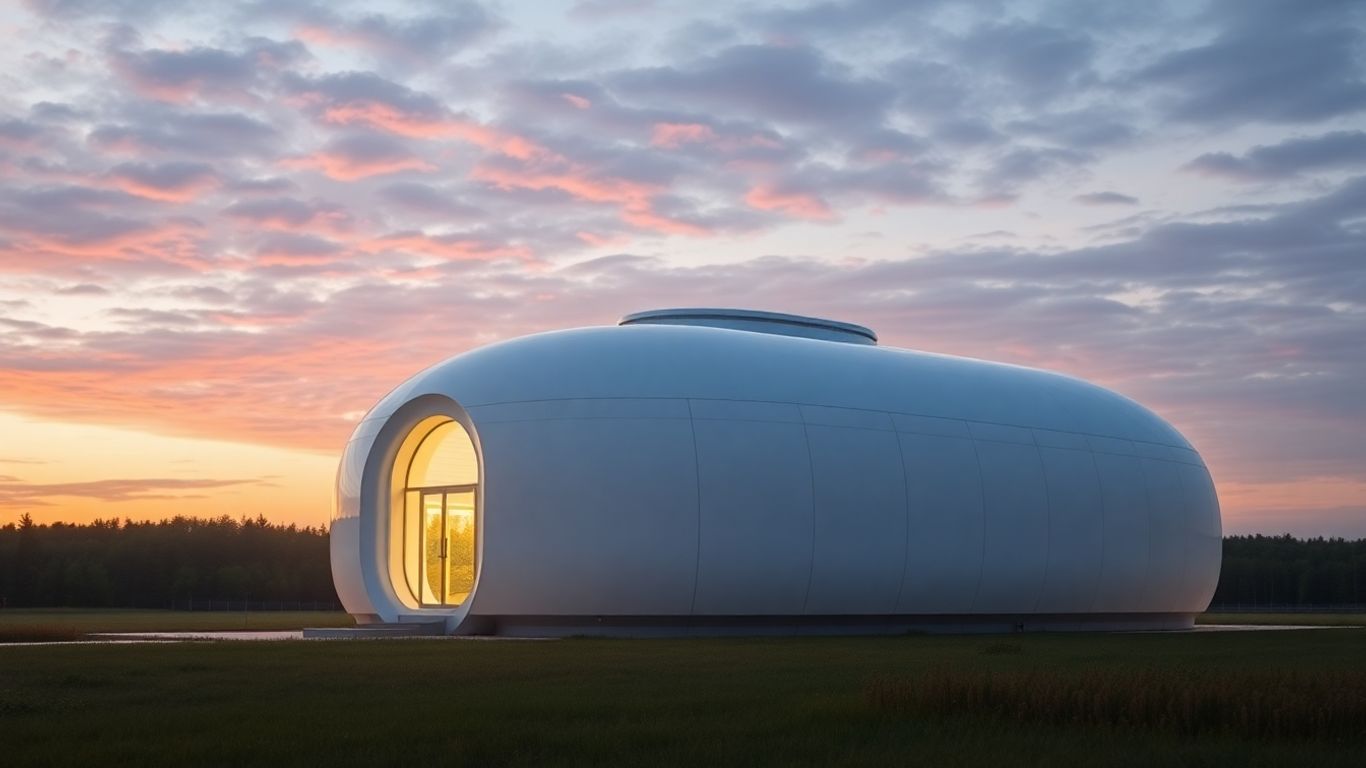 Ontario small modular reactor in a natural setting.