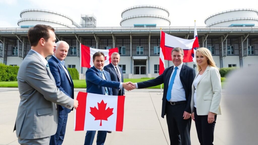 Ontario officials meet Polish and Estonian nuclear partners