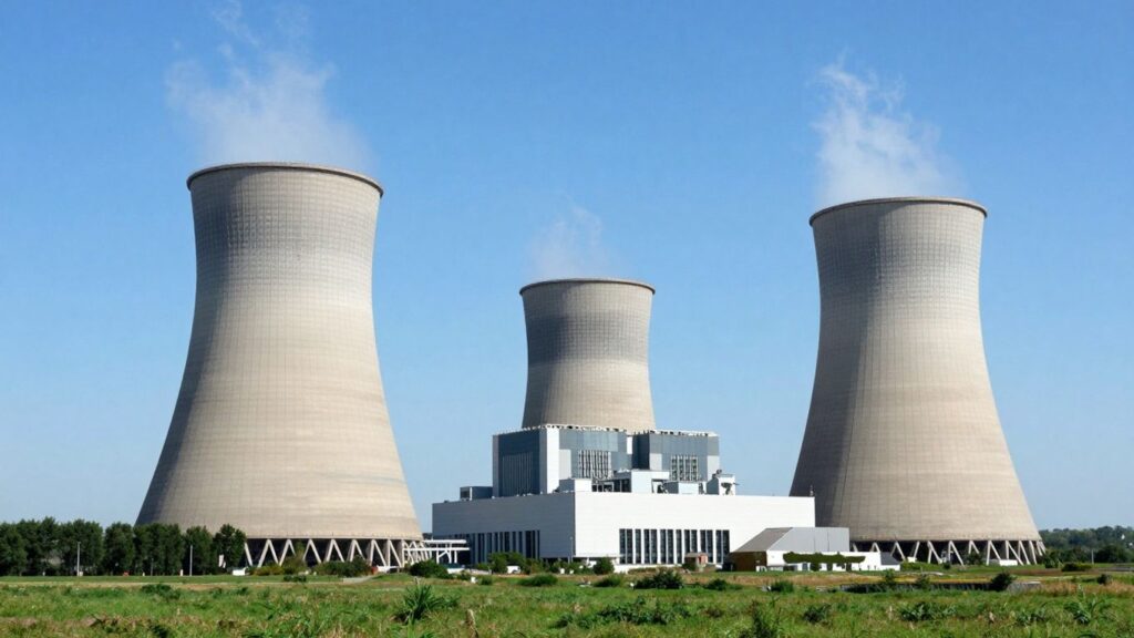 Sizewell C nuclear power plant construction site.