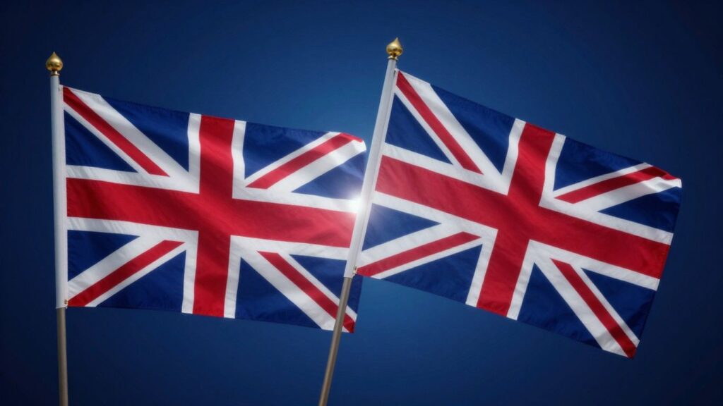 UK and US flags united, symbolizing energy security and growth.